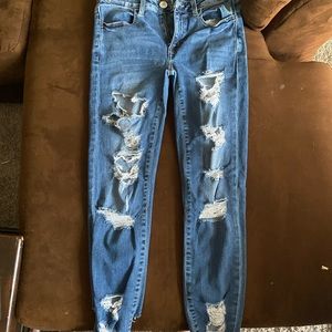 Denim short jeans